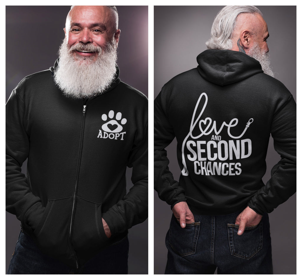 Love & Second  Zip Up Hoodie