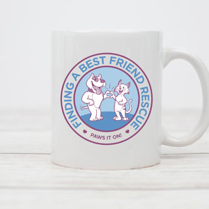 Finding a Best Friend Coffee Mug - Ruff Life Rescue Wear