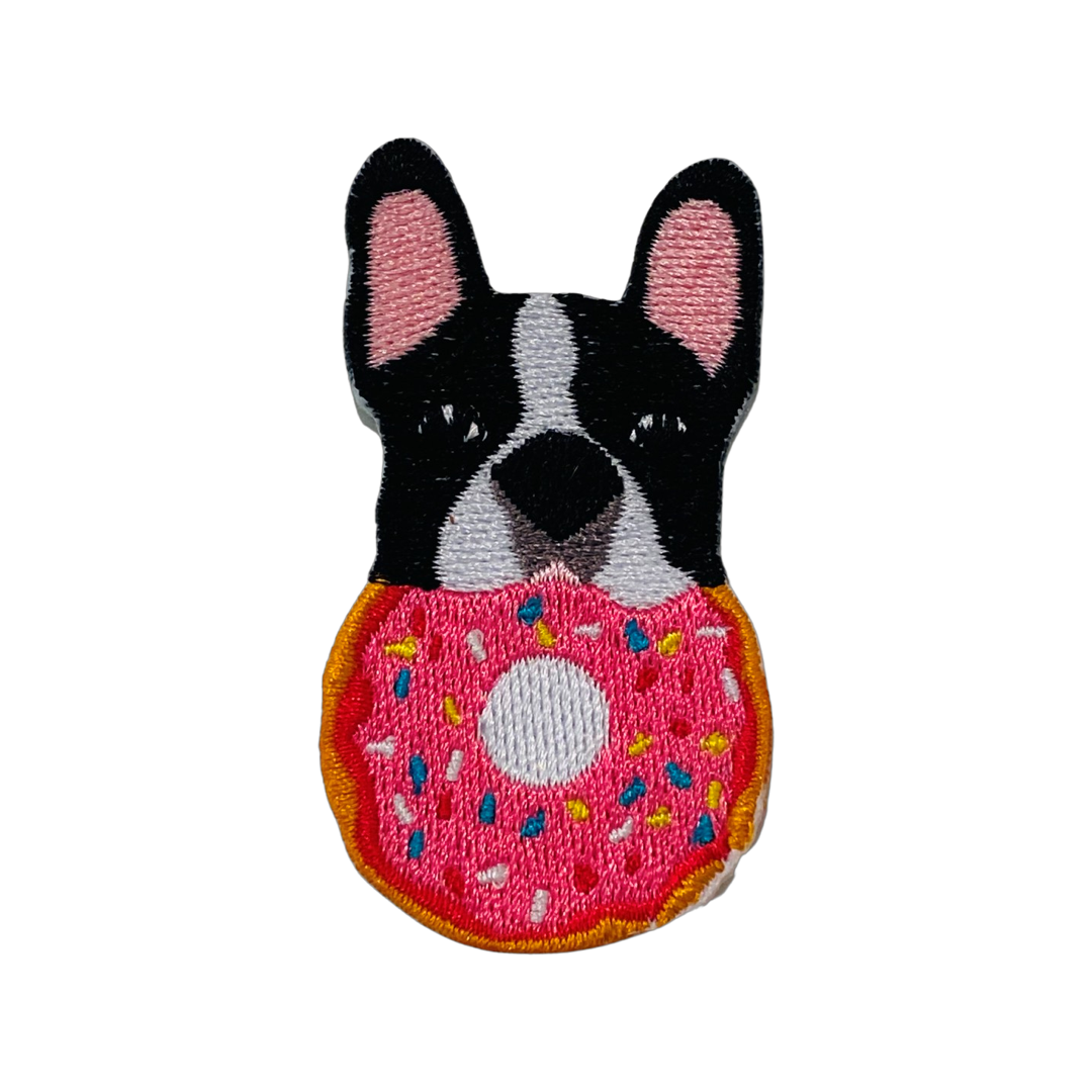 French Bulldog Donut Vintage Trucker Cap