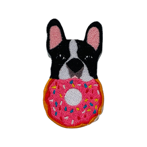 French Bulldog Donut Vintage Trucker Cap