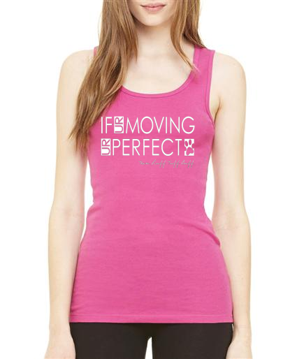 RTB Moving UR Perfect - Slim Fit Tank - Ruff Life Rescue Wear