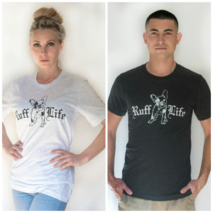 Unisex French Bulldog Large Print - Ruff Life Rescue Wear