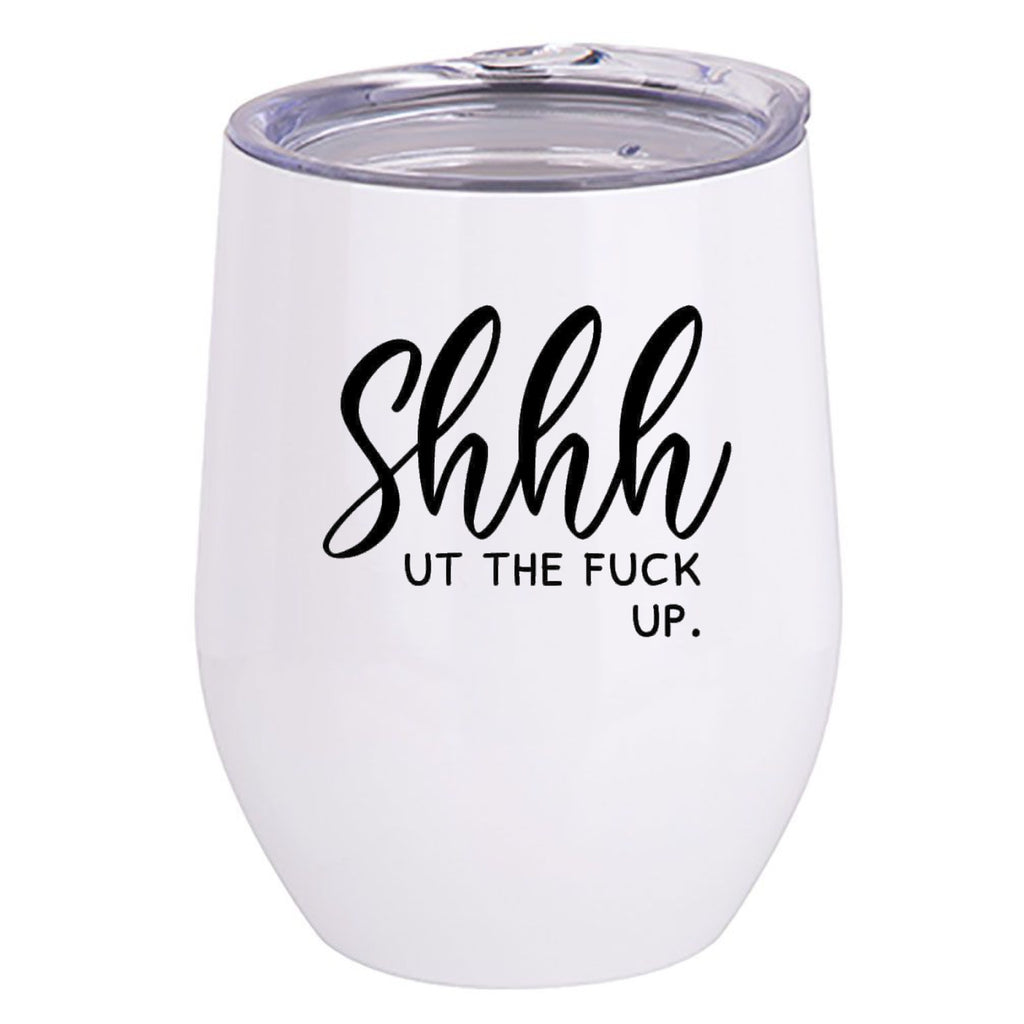 SHHHH Wine Tumbler - Ruff Life Rescue Wear