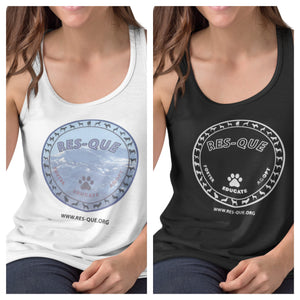 Res-Que Flowy Racerback Tank - Ruff Life Rescue Wear