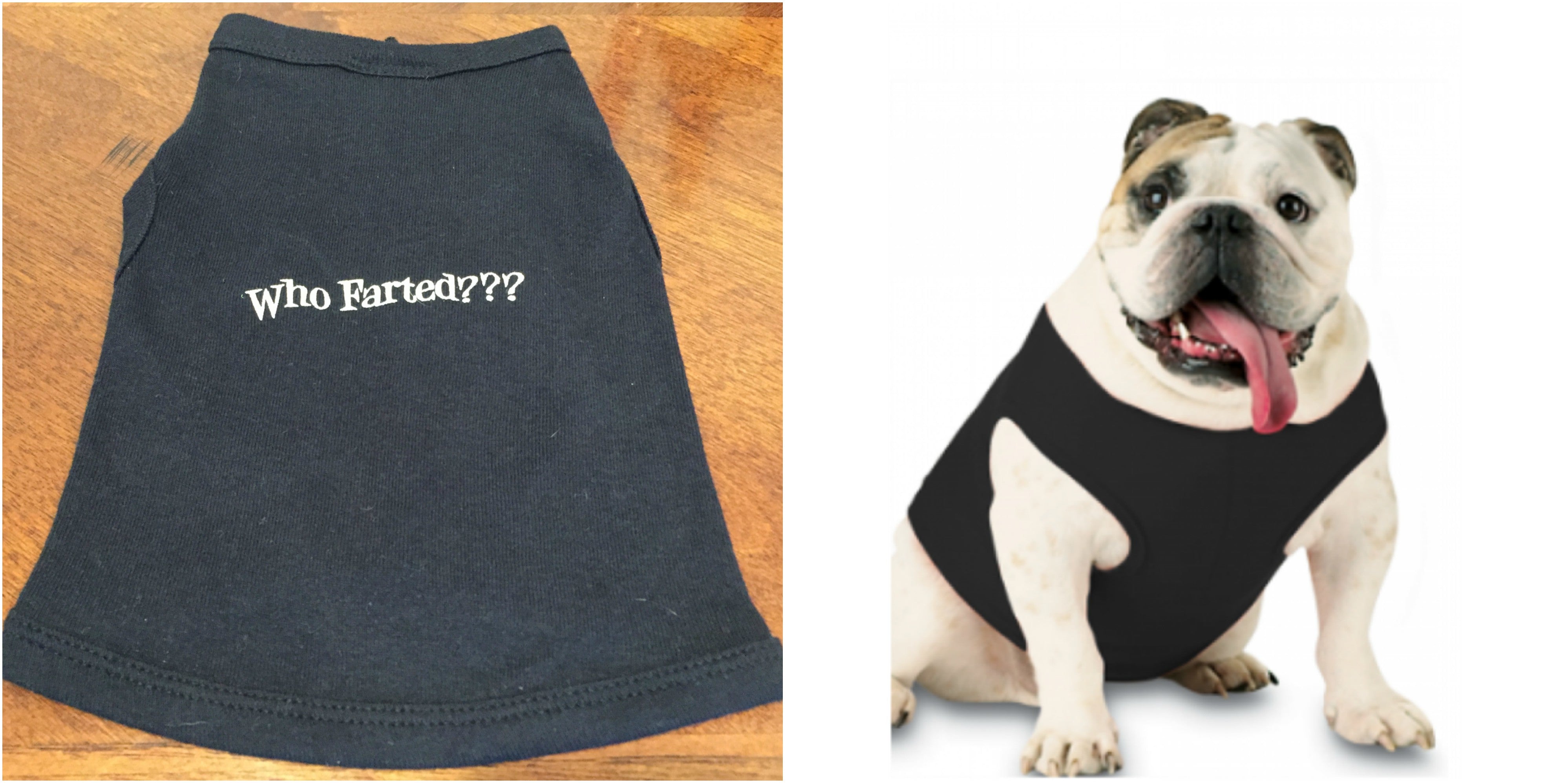 Who Farted??? Doggie Tee - Ruff Life Rescue Wear