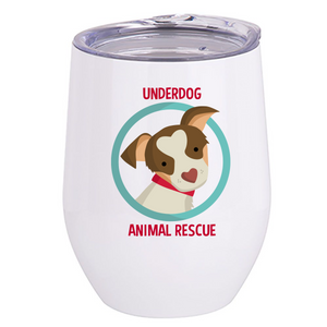 Underdog Wine Tumbler - Ruff Life Rescue Wear