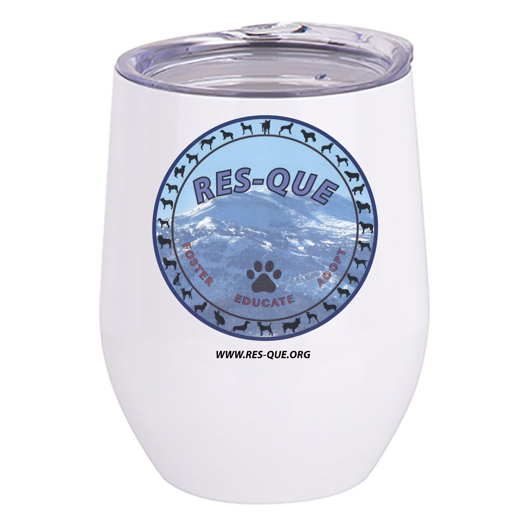 Res-Que Wine Tumbler - Ruff Life Rescue Wear