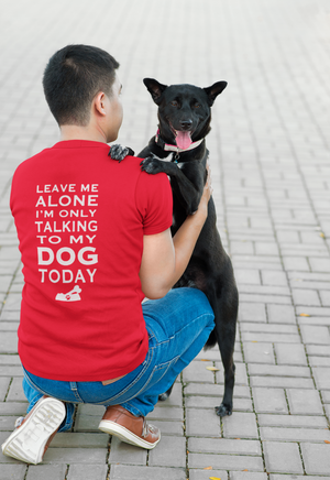 Leave Me Alone Back Option- Unisex - Ruff Life Rescue Wear