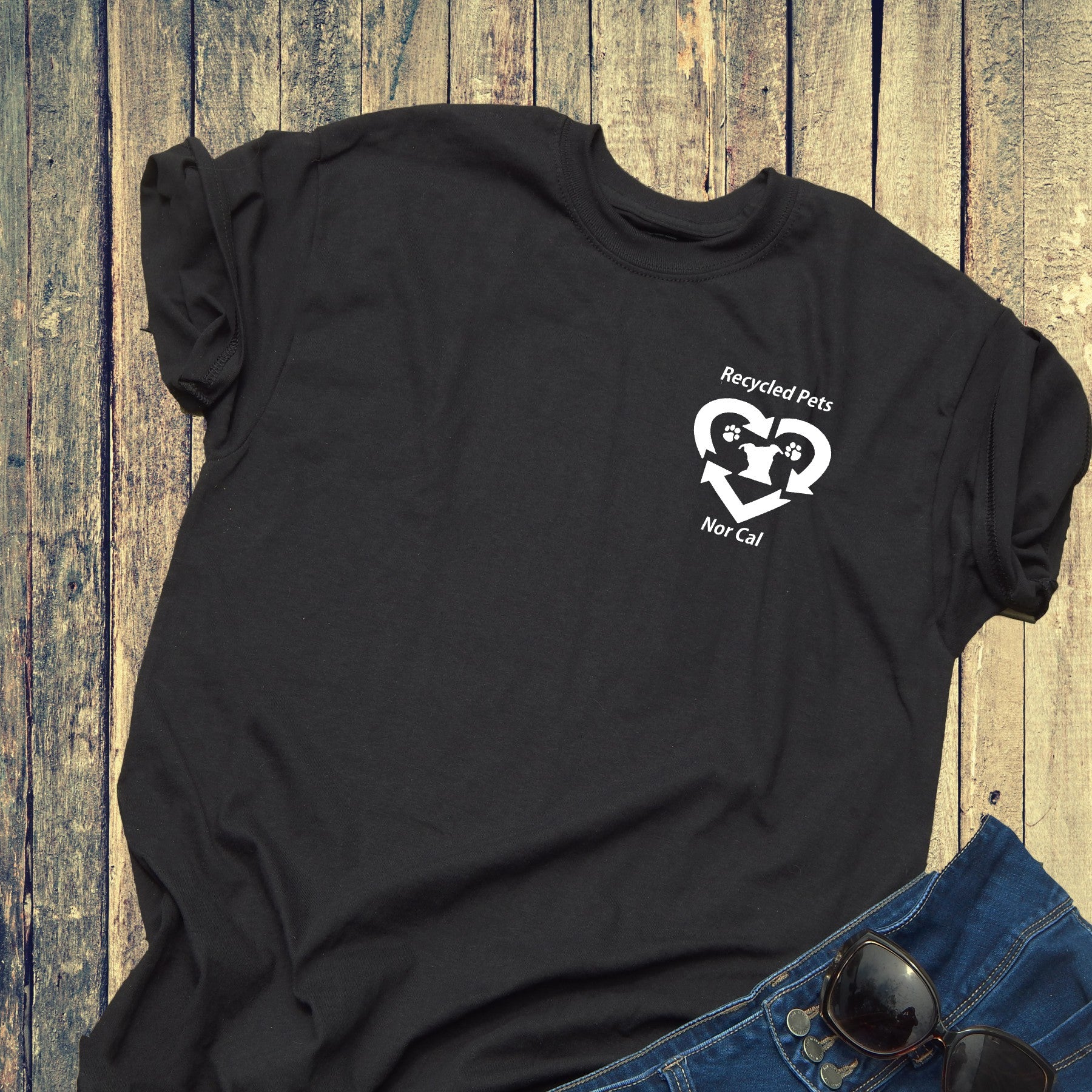 Recycled Pet Small Logo Unisex - Ruff Life Rescue Wear