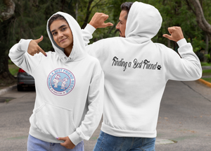 Finding A Best Friend Rescue Unisex Fleece Pullover Hoodie - Ruff Life Rescue Wear