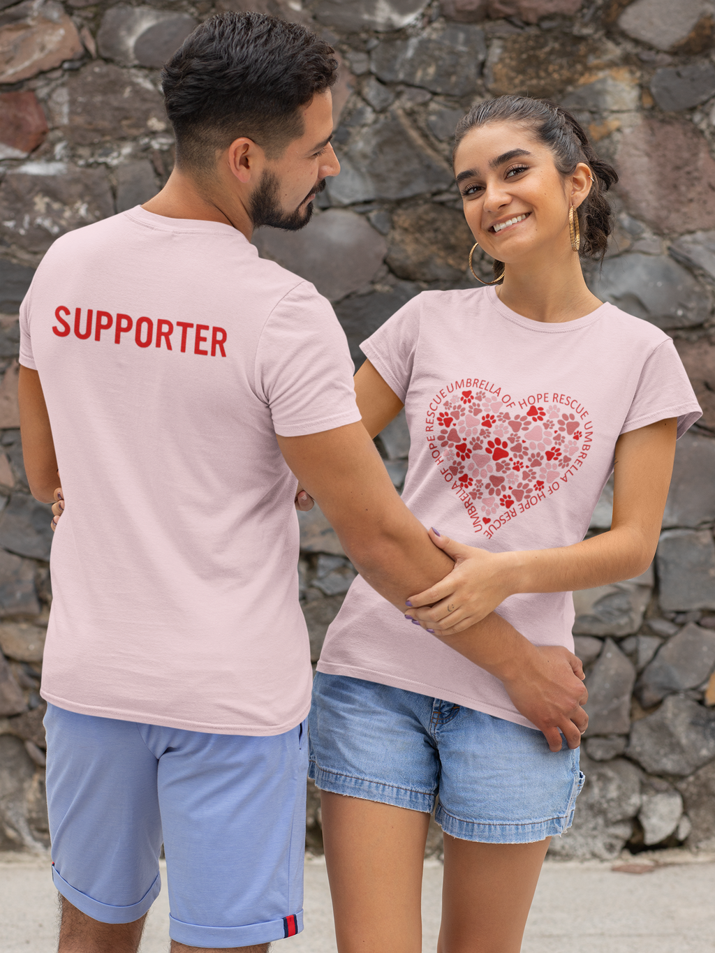 Umbrella of Hope Valentine Tee (available in several colors)