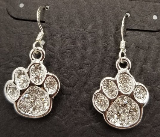 Paw Print Earrings - Ruff Life Rescue Wear