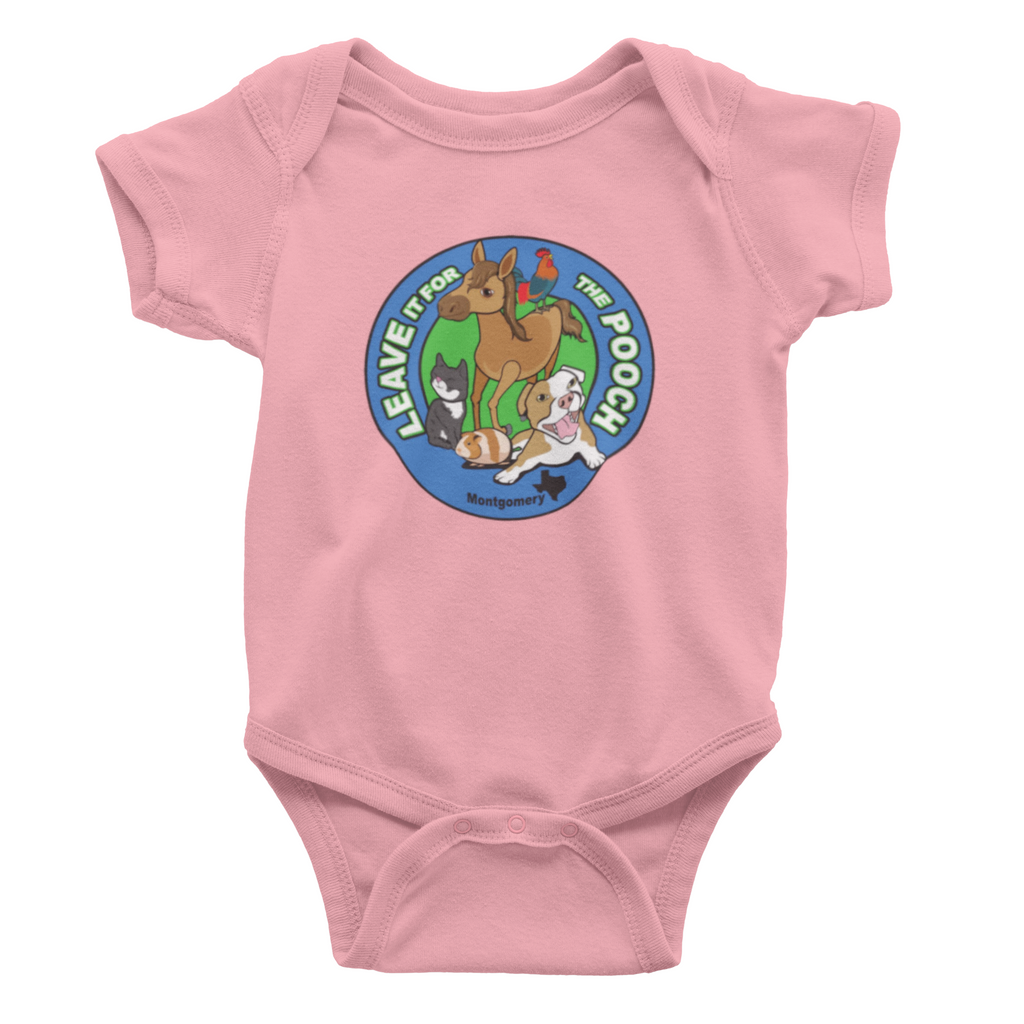 New Logo Leave It For The Pooch Onsie