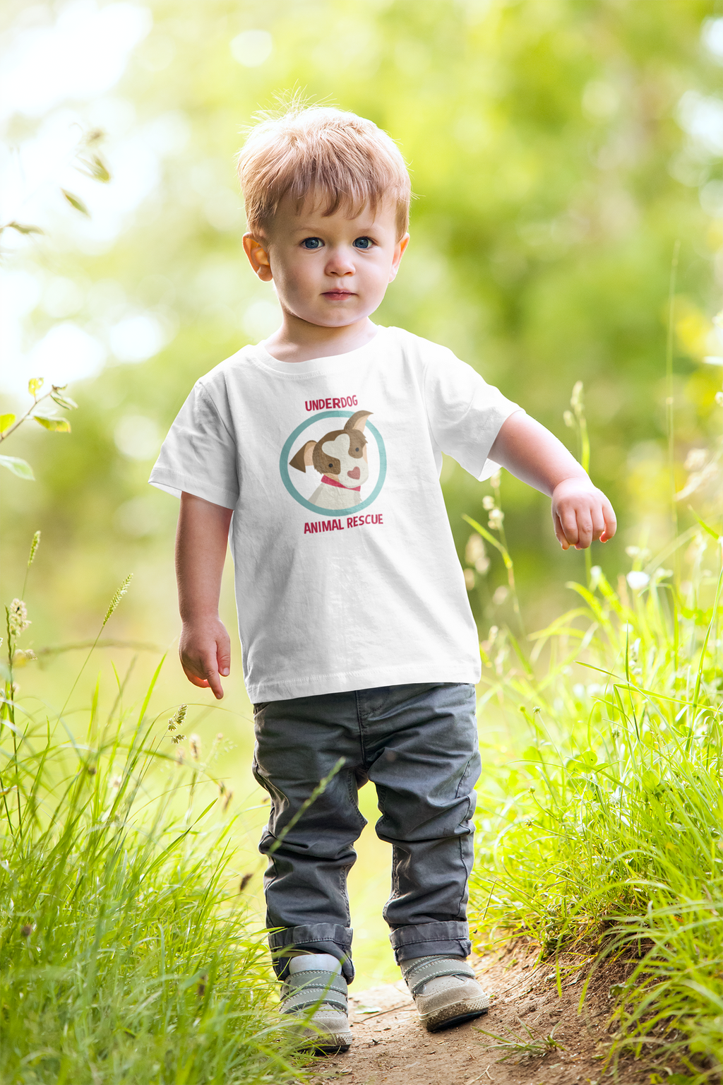Underdog Toddler Tee - Ruff Life Rescue Wear