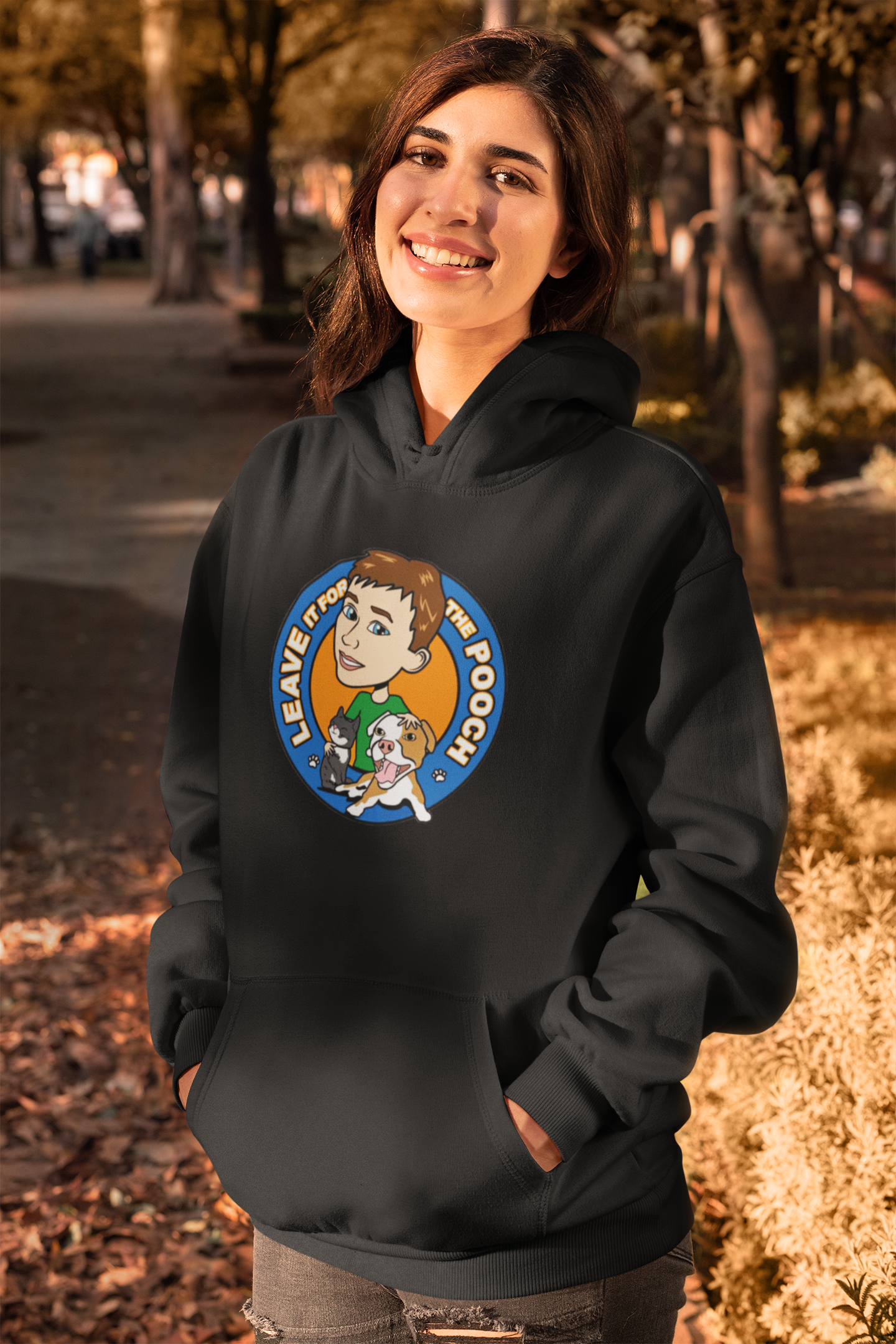 Leave It For The Pooch Pullover Hoodie