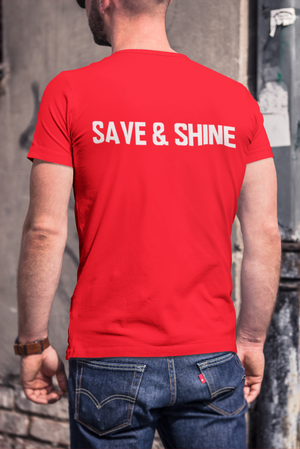 Save and Shine Large Logo Unisex Tee