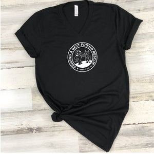 New Finding a Best Friend V-Neck - Ruff Life Rescue Wear