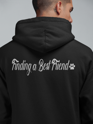 Finding A Best Friend Rescue Zip Up Hoodie - Ruff Life Rescue Wear