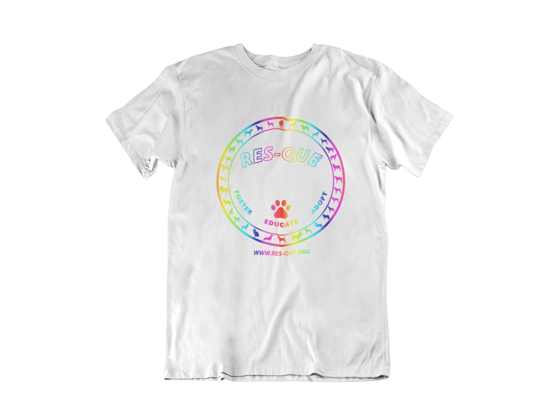 Pride Res-que Unisex Tees - Ruff Life Rescue Wear