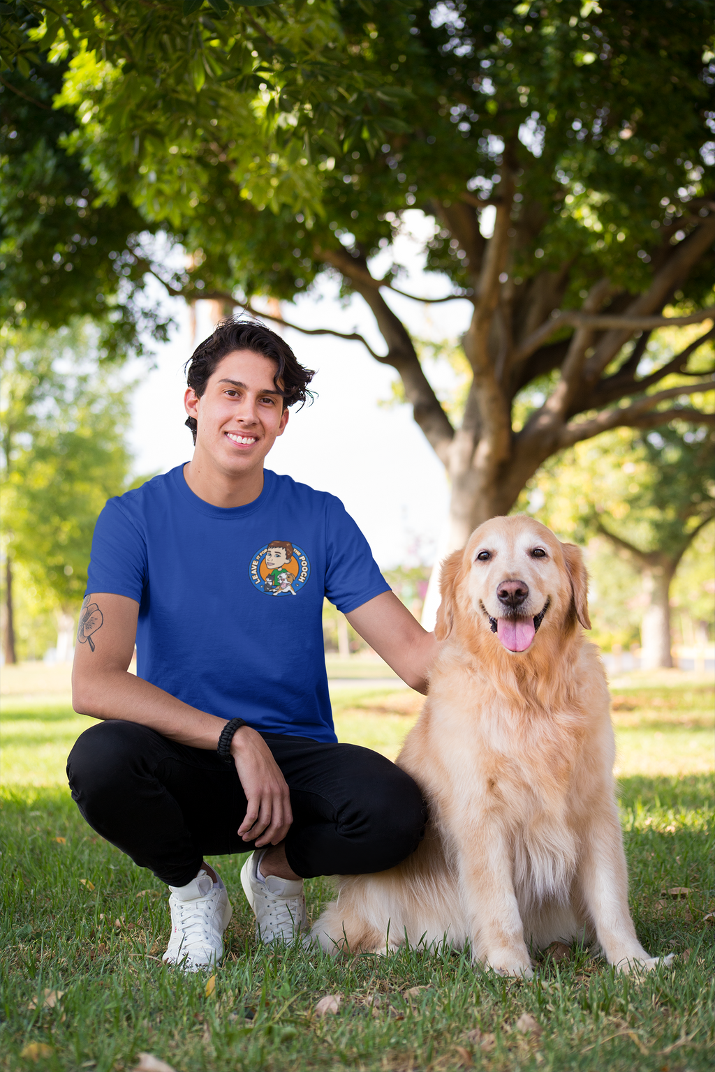 Leave It For The Pooch Small Logo Unisex Tee