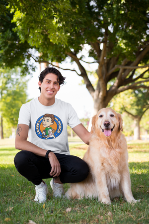 Leave It For The Pooch Large Logo Unisex Tee