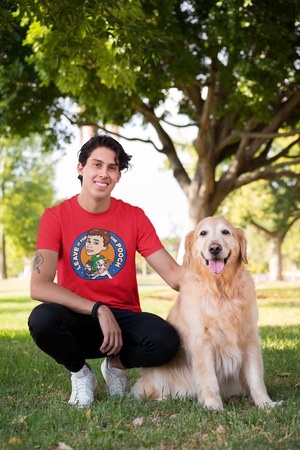 New Leave It For The Pooch Large Logo Unisex Tee