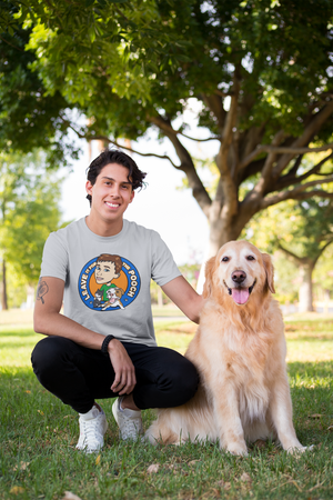 Leave It For The Pooch Large Logo Unisex Tee