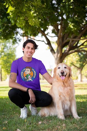 Leave It For The Pooch Large Logo Unisex Tee