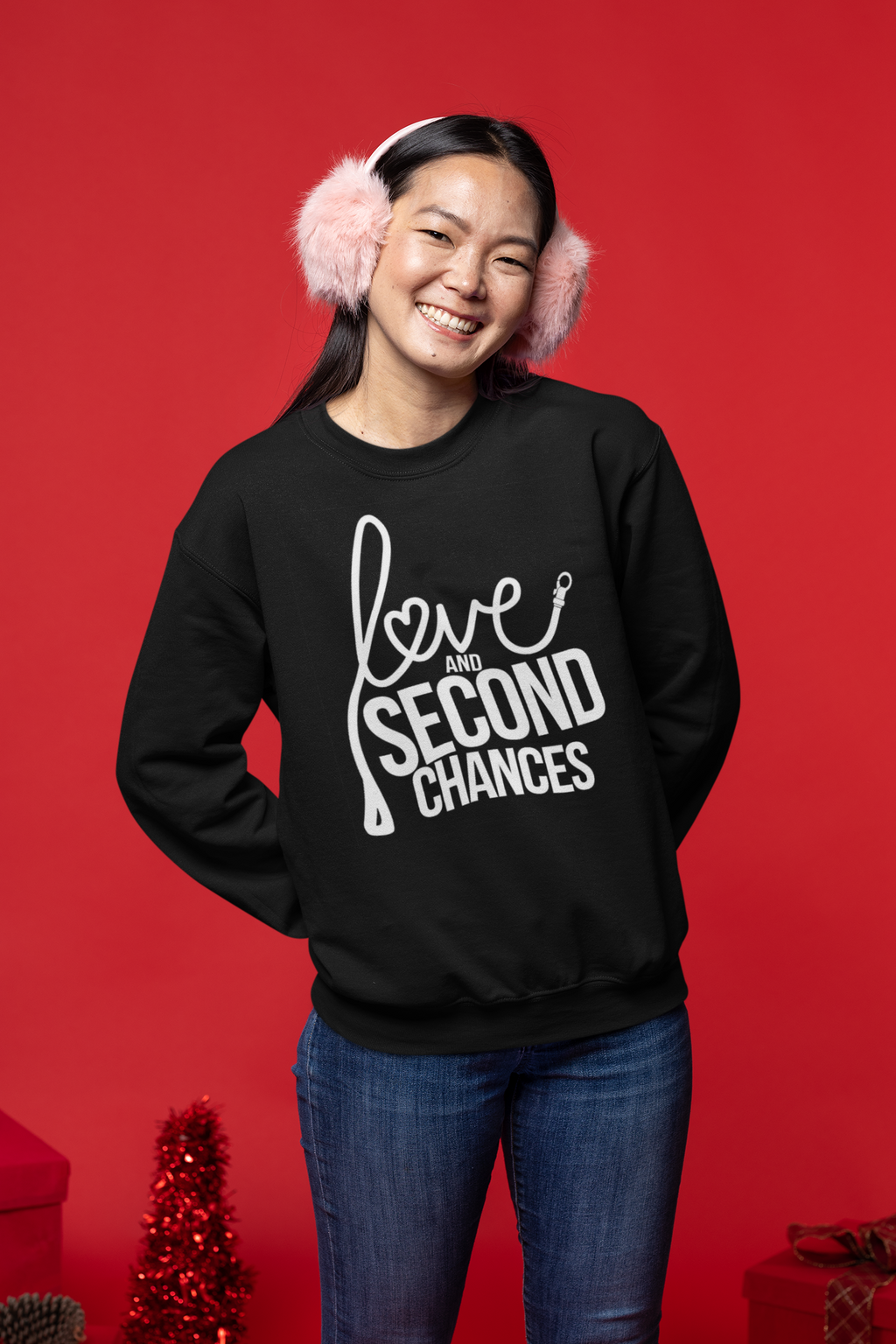 NEW Love & Second Chances Fleece Sweatshirt