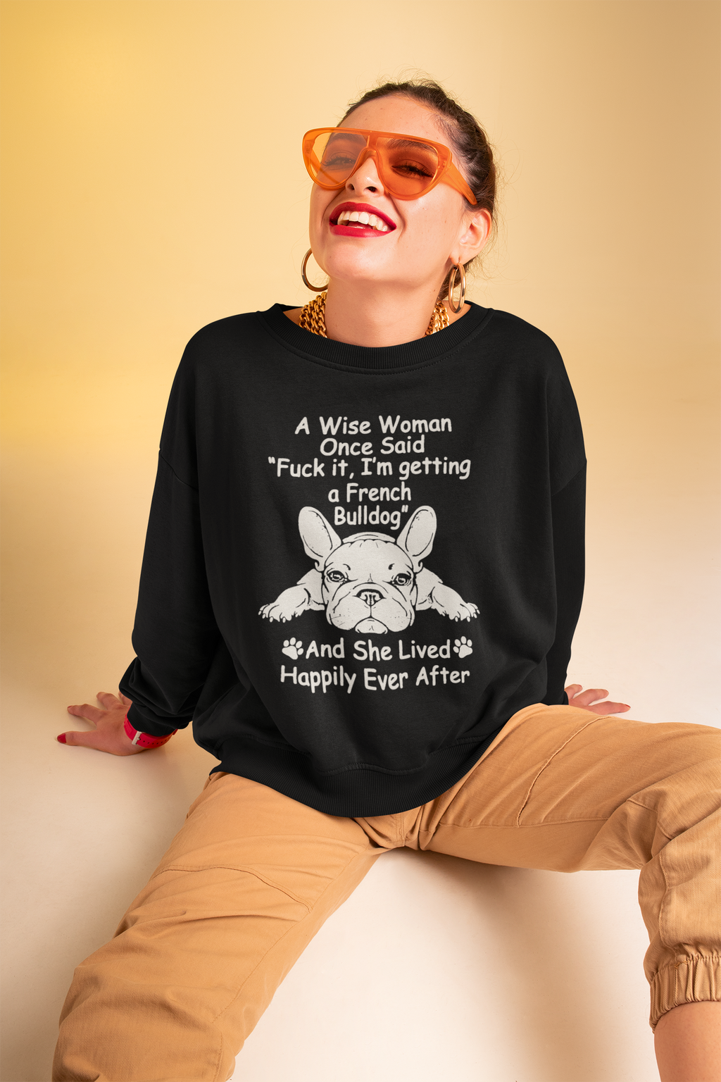 Get a Frenchy Sweatshirt (Available in several colors)