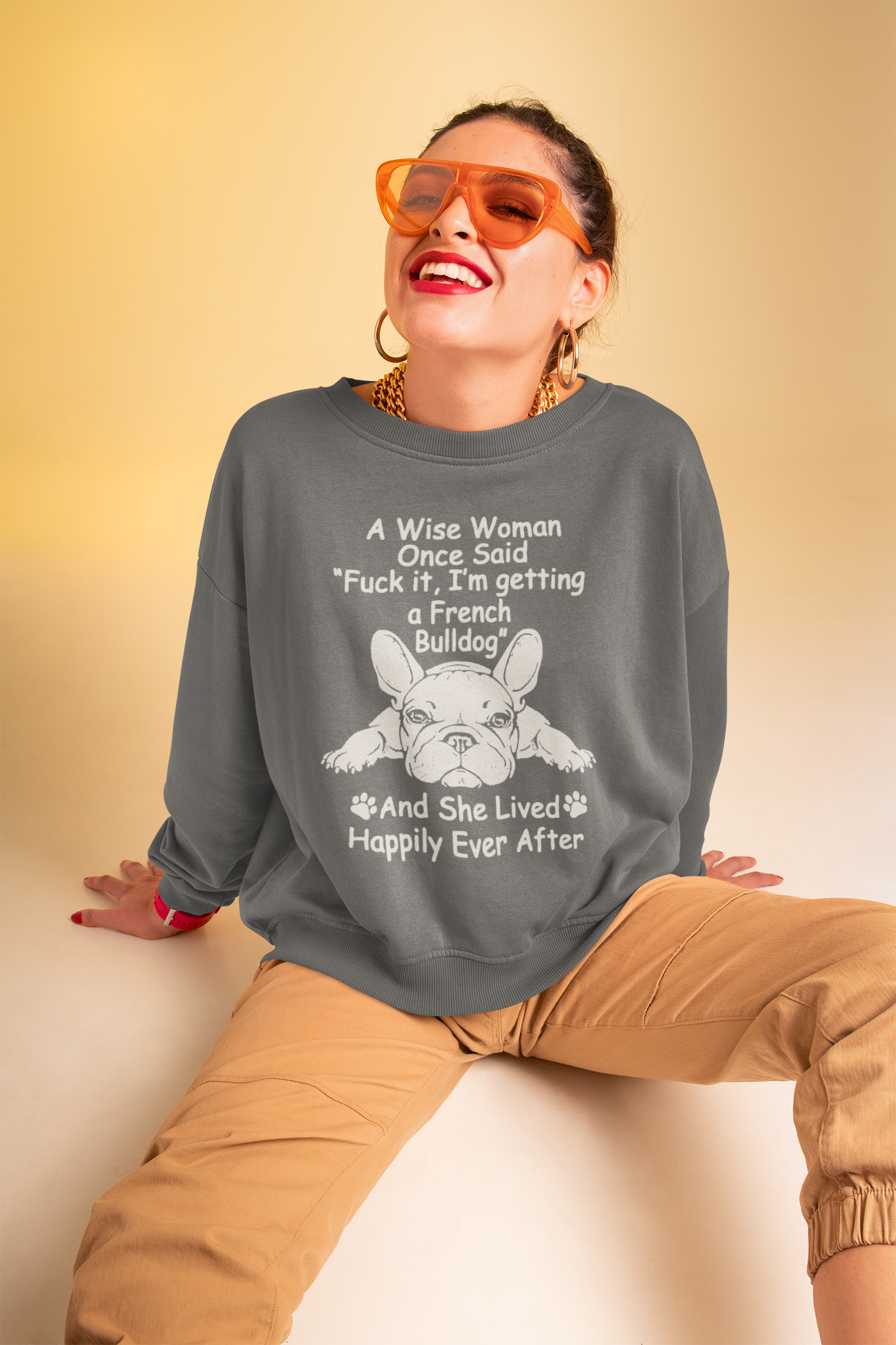 Get a Frenchy Sweatshirt (Available in several colors)