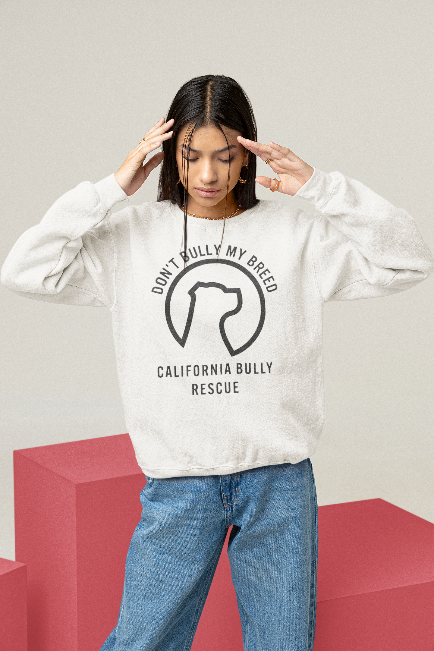 California Bully Rescue Sweatshirt (available in several colors)