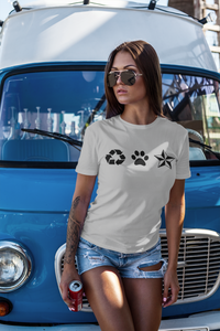 RPNC Ladies Relaxed Fit Tee - Ruff Life Rescue Wear