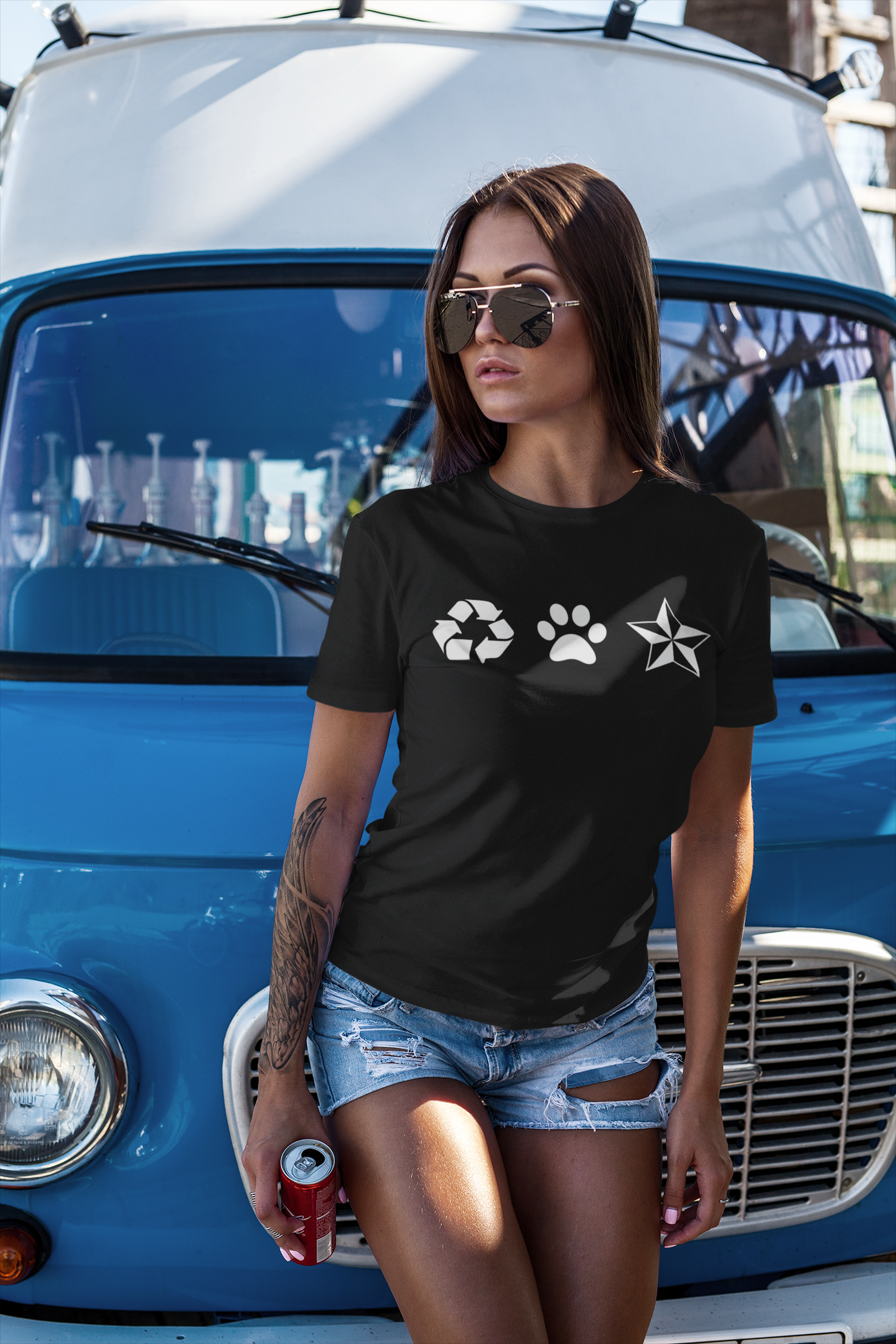 RPNC Ladies Relaxed Fit Tee - Ruff Life Rescue Wear