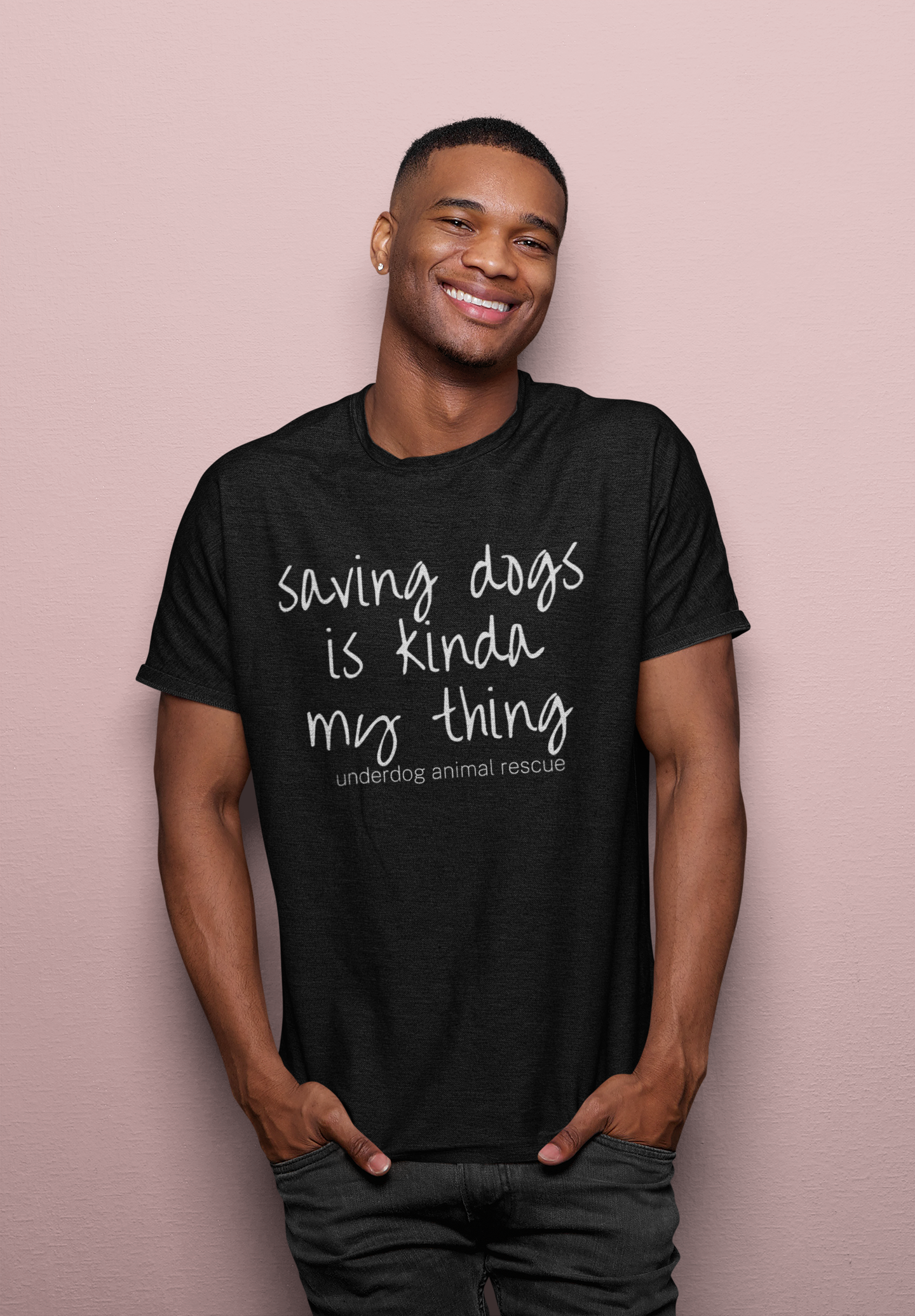Saving Dogs Unisex Tees - Ruff Life Rescue Wear
