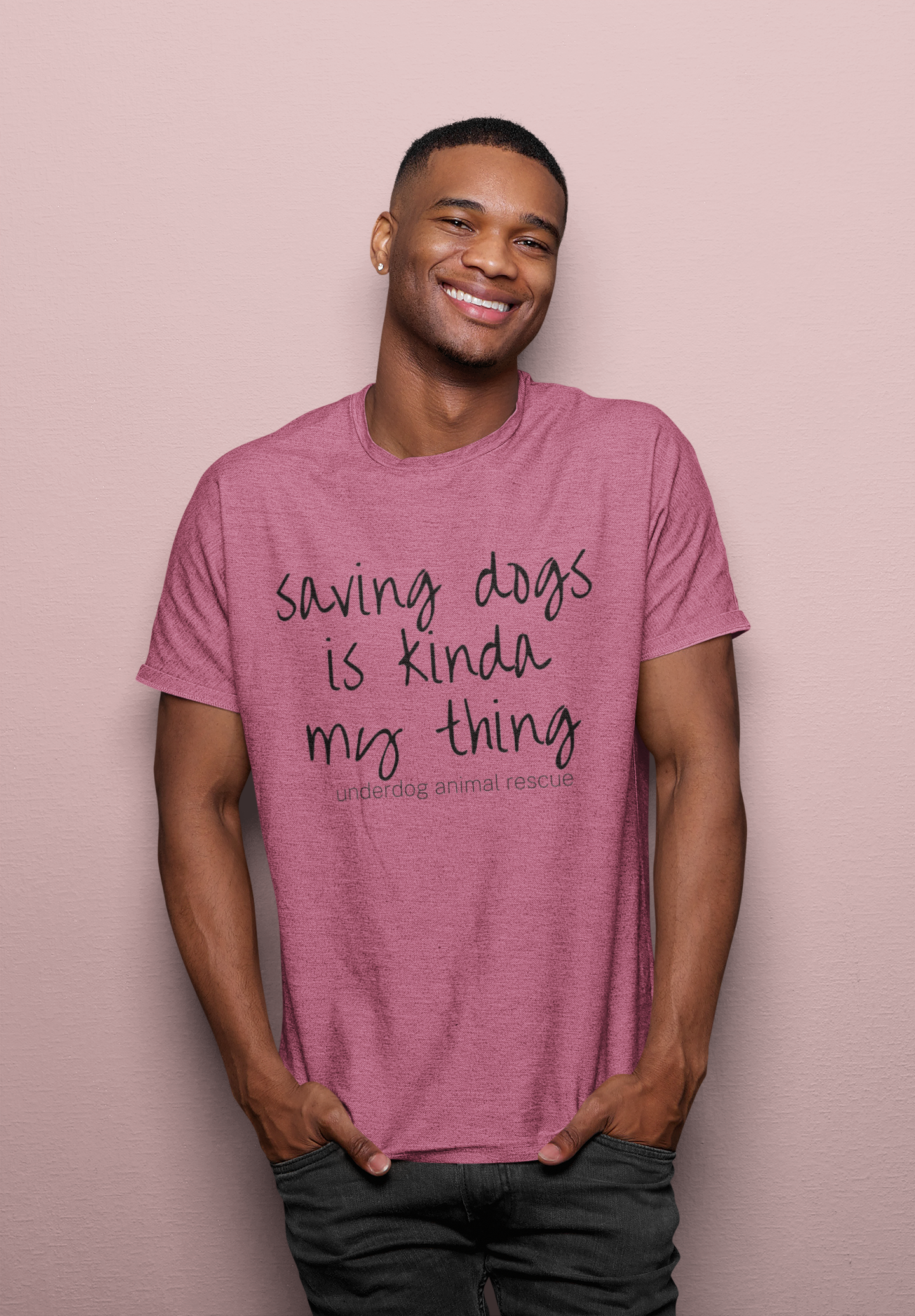 Saving Dogs Unisex Tees - Ruff Life Rescue Wear