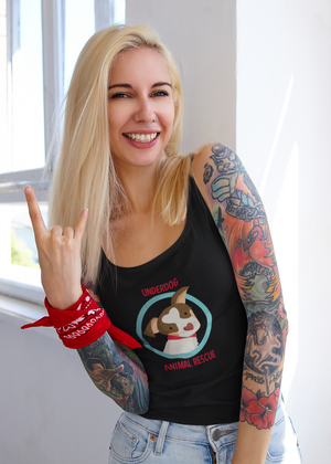 Underdog Flowy Racerback Tank - Ruff Life Rescue Wear