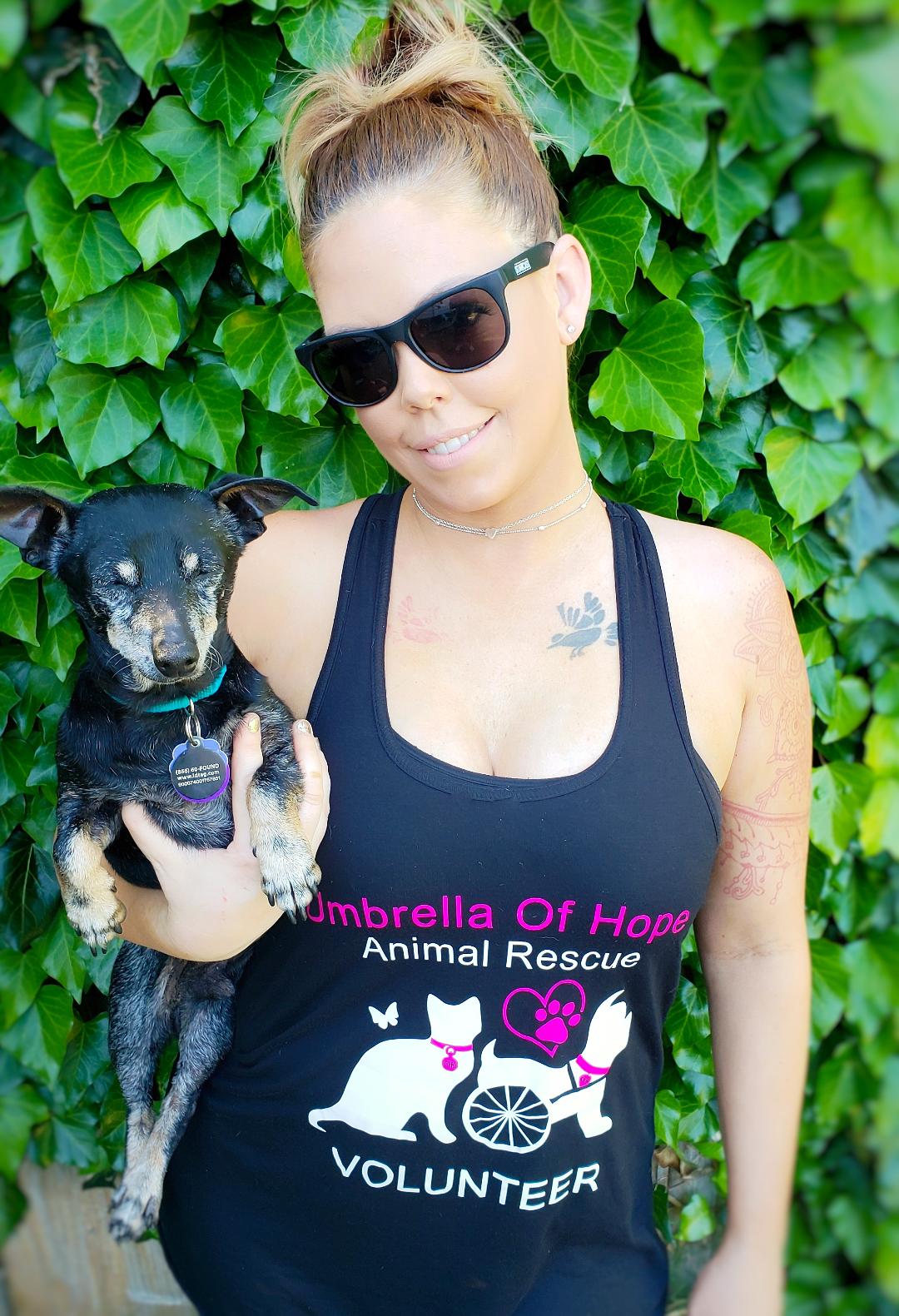 Umbrella of Hope Flowy Tank - Ruff Life Rescue Wear