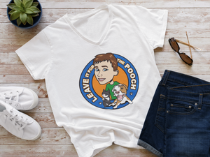 Leave It For The Pooch V-Neck