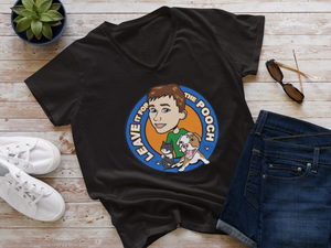 Leave It For The Pooch V-Neck
