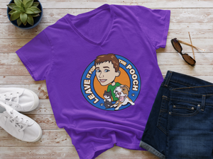 Leave It For The Pooch V-Neck