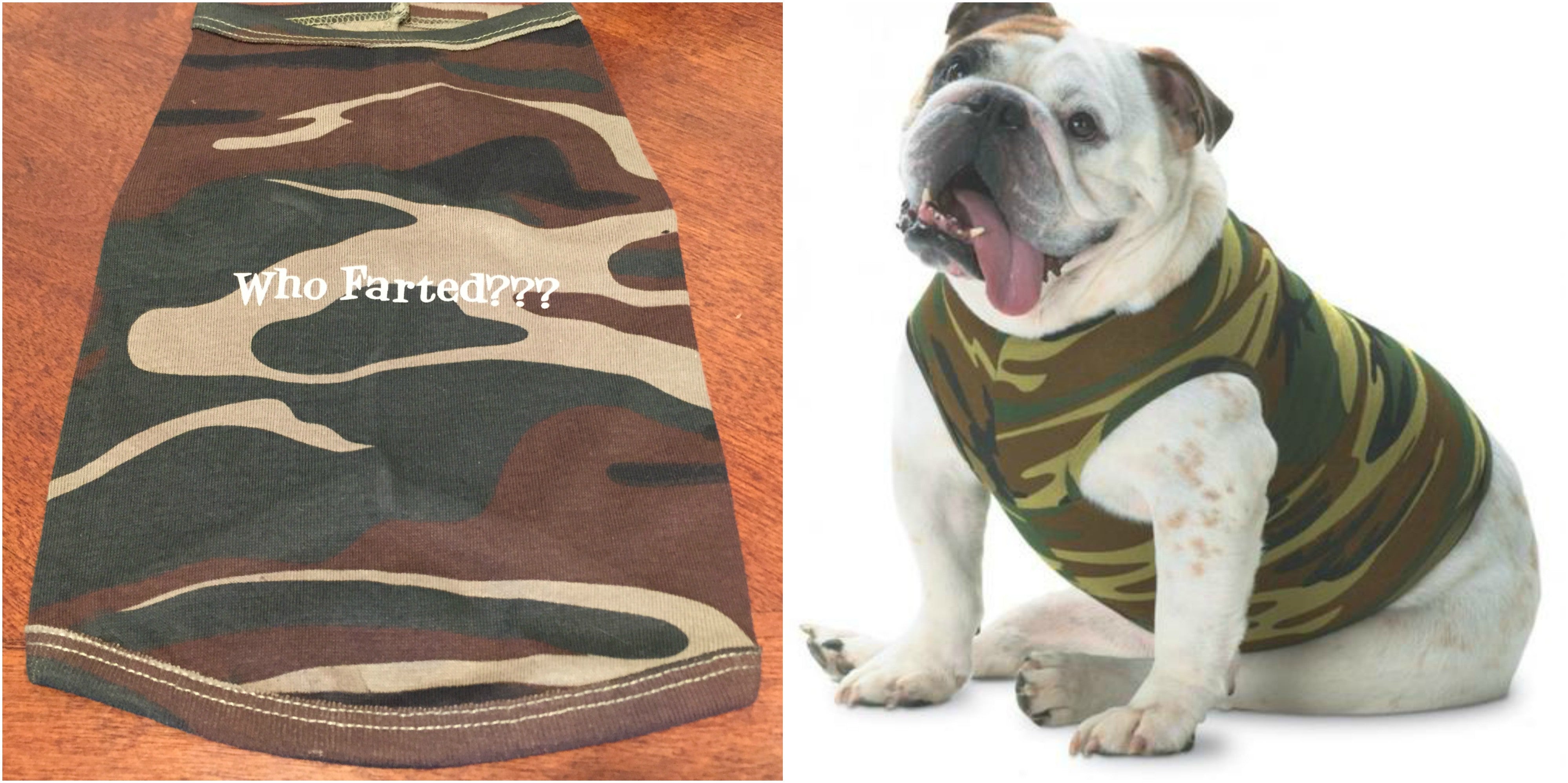 Who Farted??? Doggie Tee - Ruff Life Rescue Wear